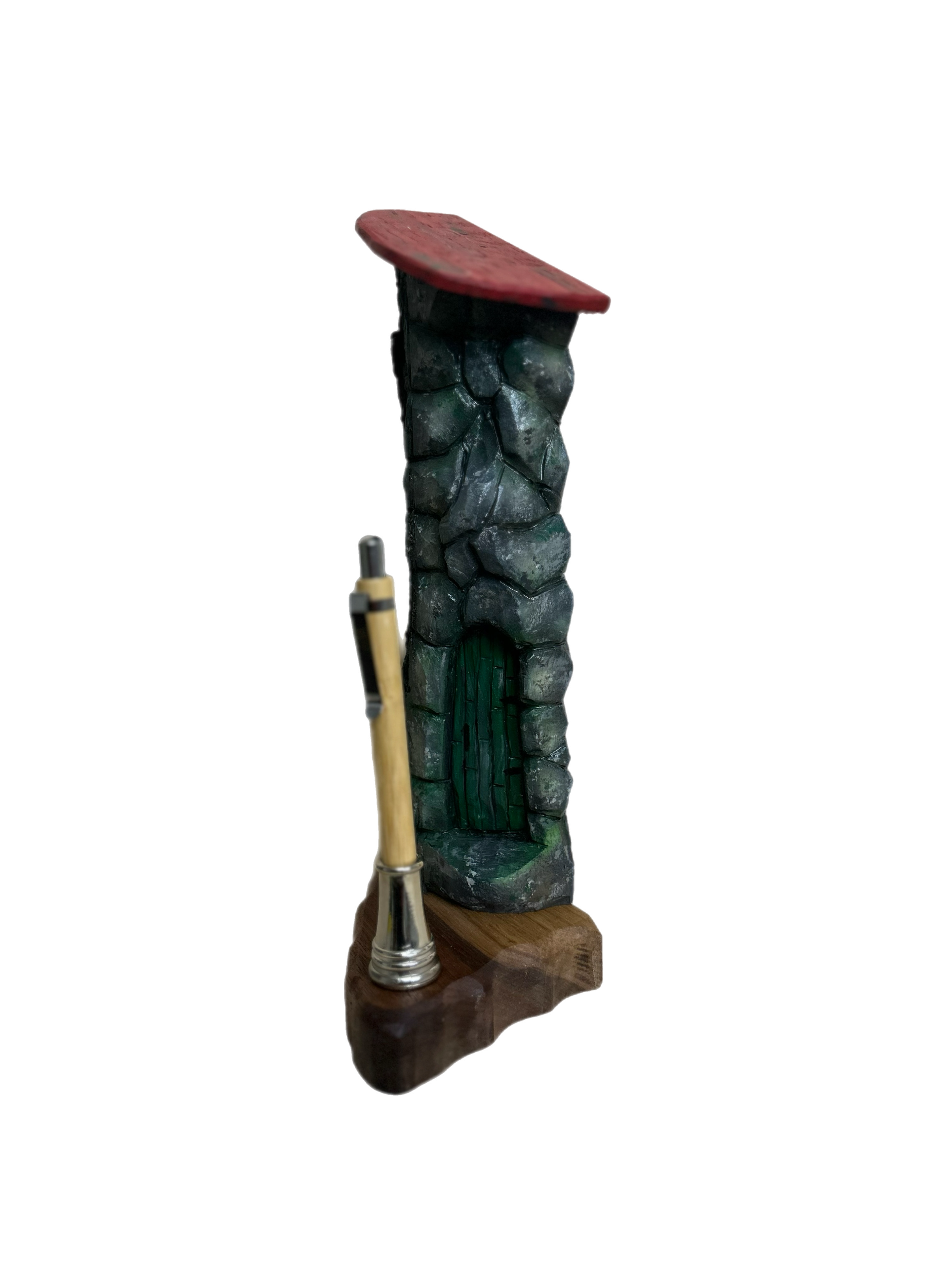 Whimsical carving with Pen,